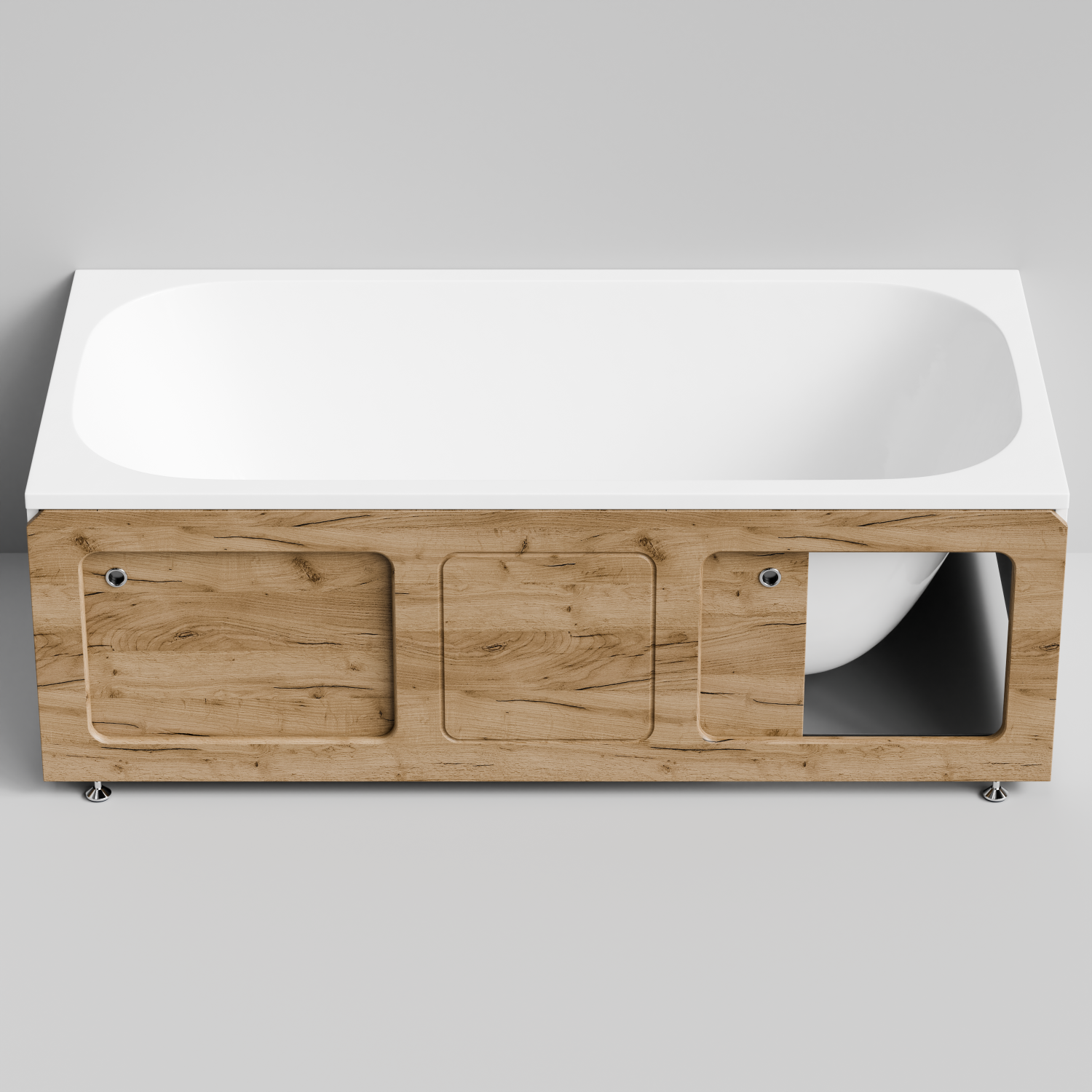 Экран под ванну Vod-ok Хит 170 раздвижной Дуб Тортуга