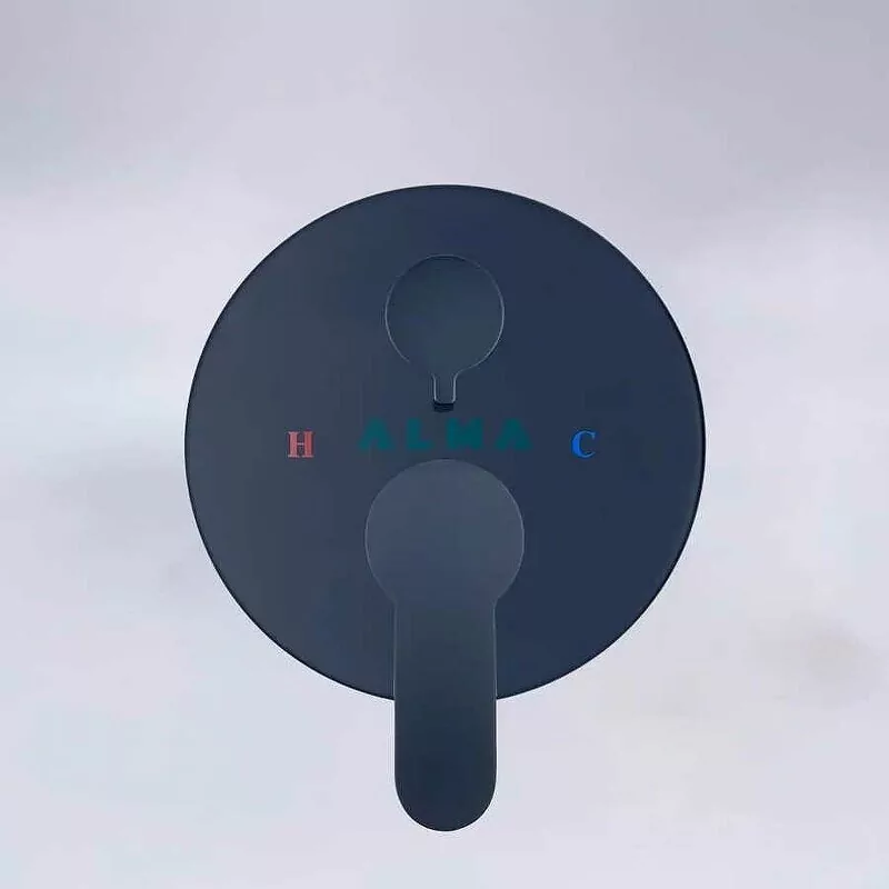 Душевой комплект ALMAes Marita TVZ-8833 черный матовый