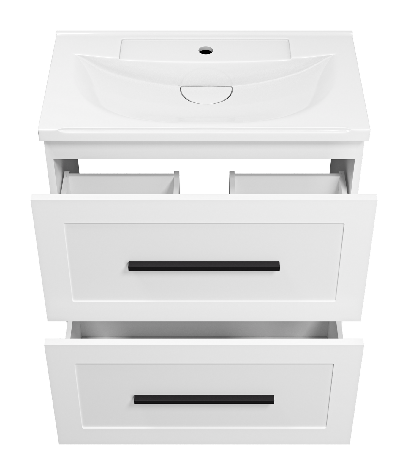 Тумба с раковиной Misty Модерн 70 белый