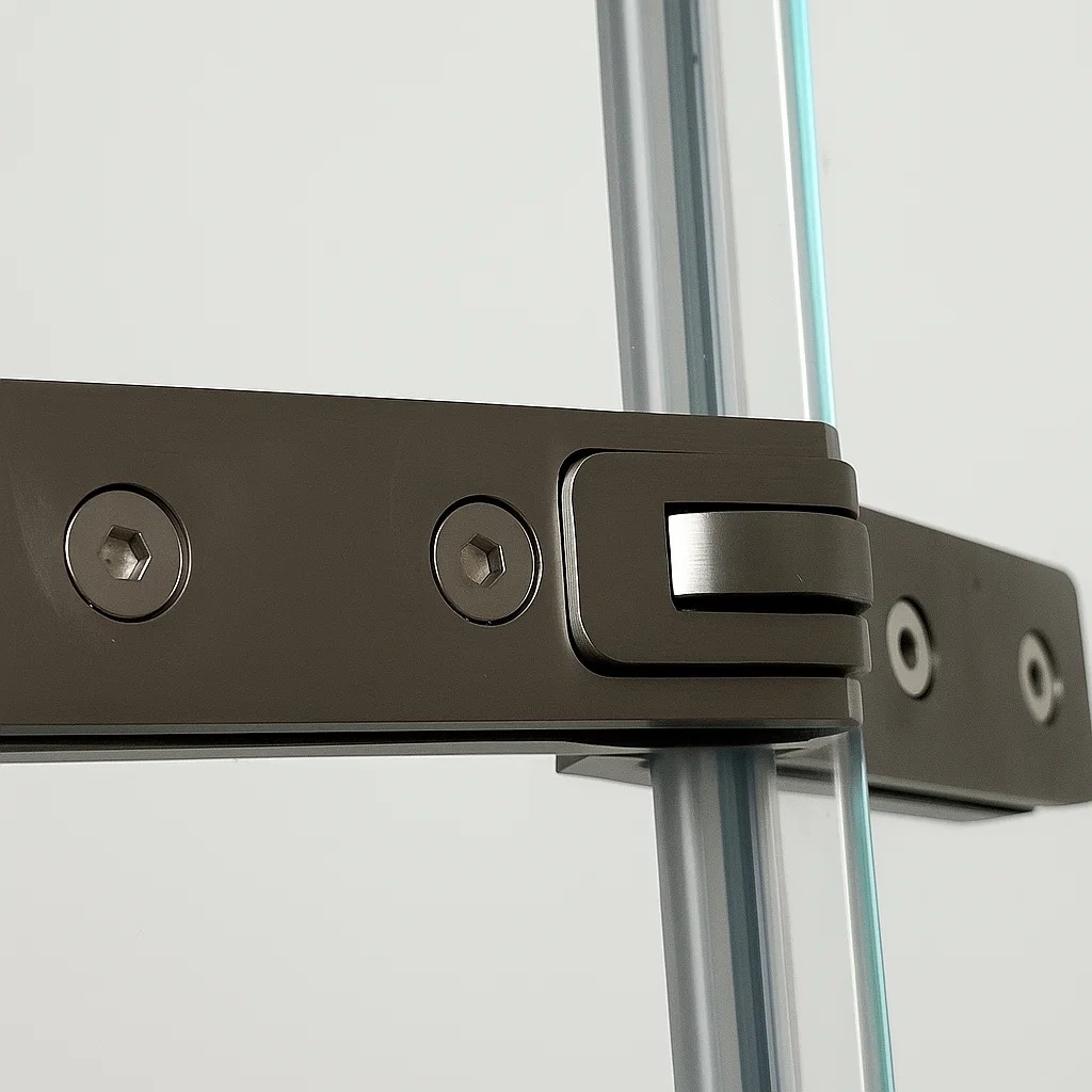 Душевой угол Timo TTSSP-90/03C-8, распаш 900*900*2000, профиль черный, стекло прозрачное 8 мм