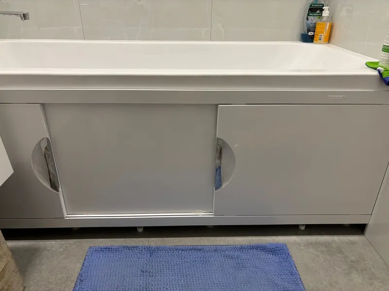 Экран под ванну Onika Лагуна Эконом 150 раздвижной белый