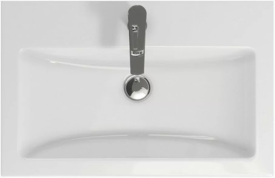 Тумба с раковиной Bellezza Асти 70 напольная белая