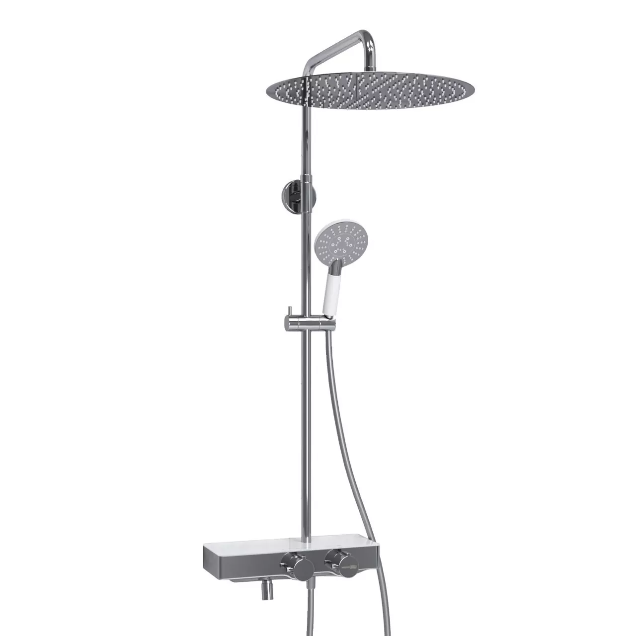 Душевая стойка WasserKraft A113.117.058.CH Thermo хром