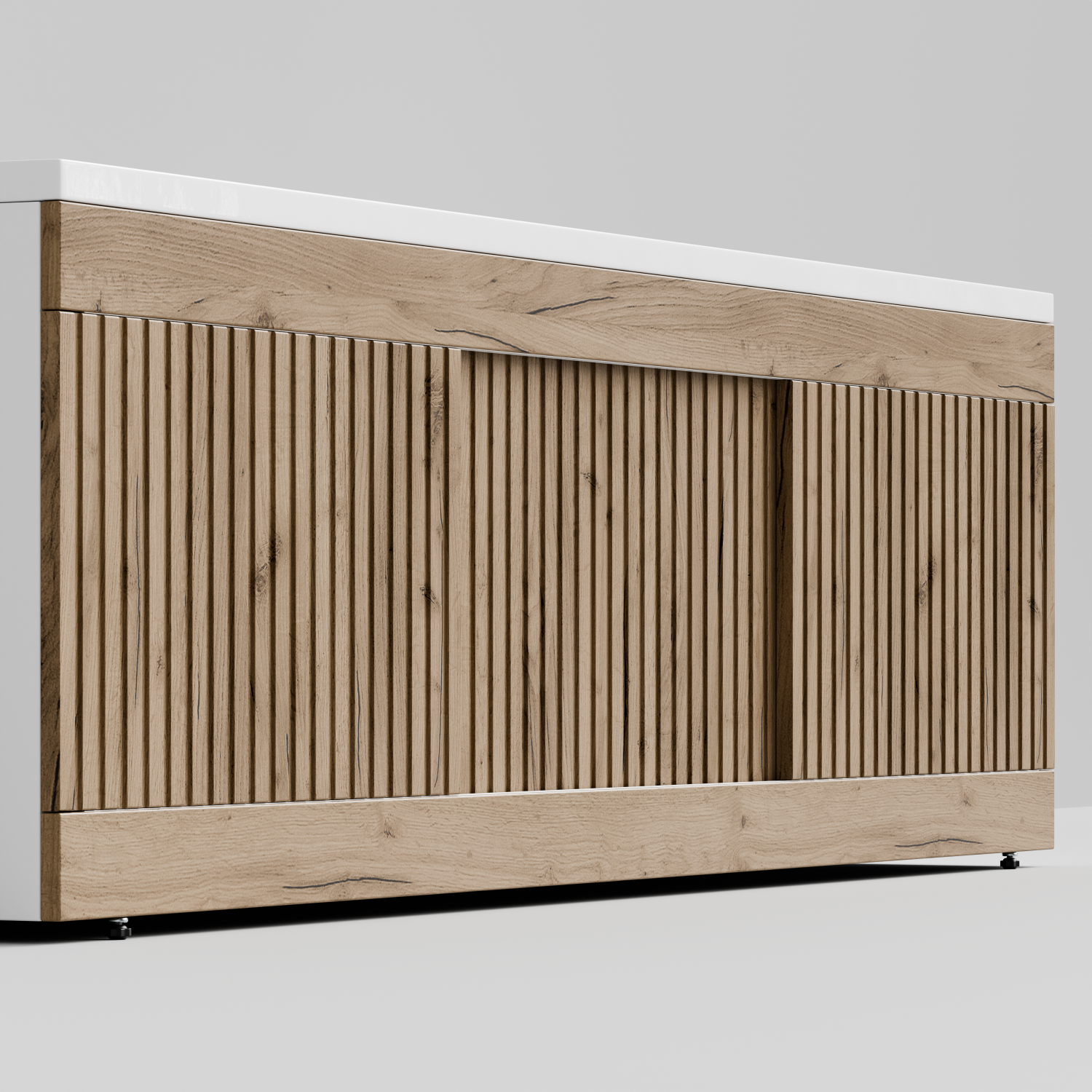 Экран под ванну Vod-ok Тач 180 раздвижной Дуб Тортуга