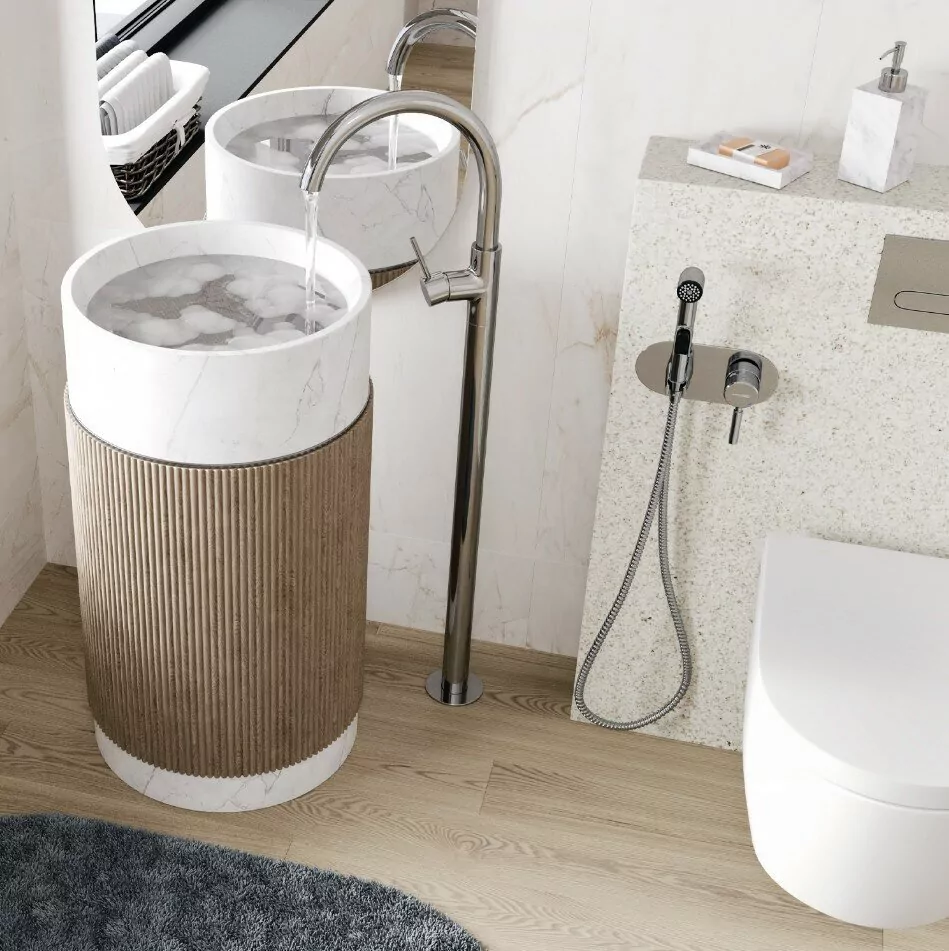 Смеситель для раковины WasserKraft Main 4153 хром