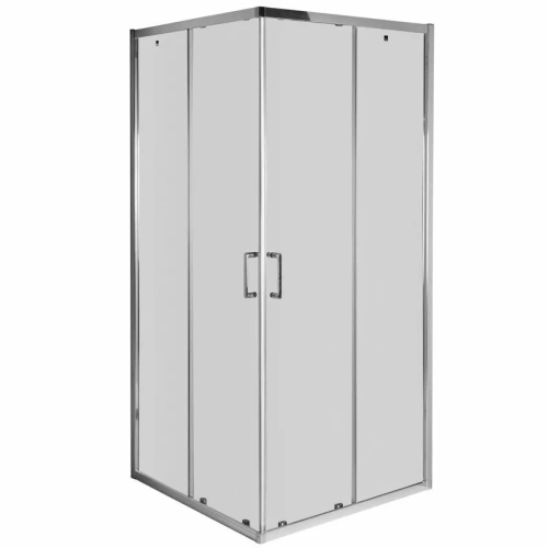 Душевой уголок Timo Altti 618 Foggy Glass матовый 80х80 квадратный, без поддона, хром от магазина Vanna-Vanna.ru!