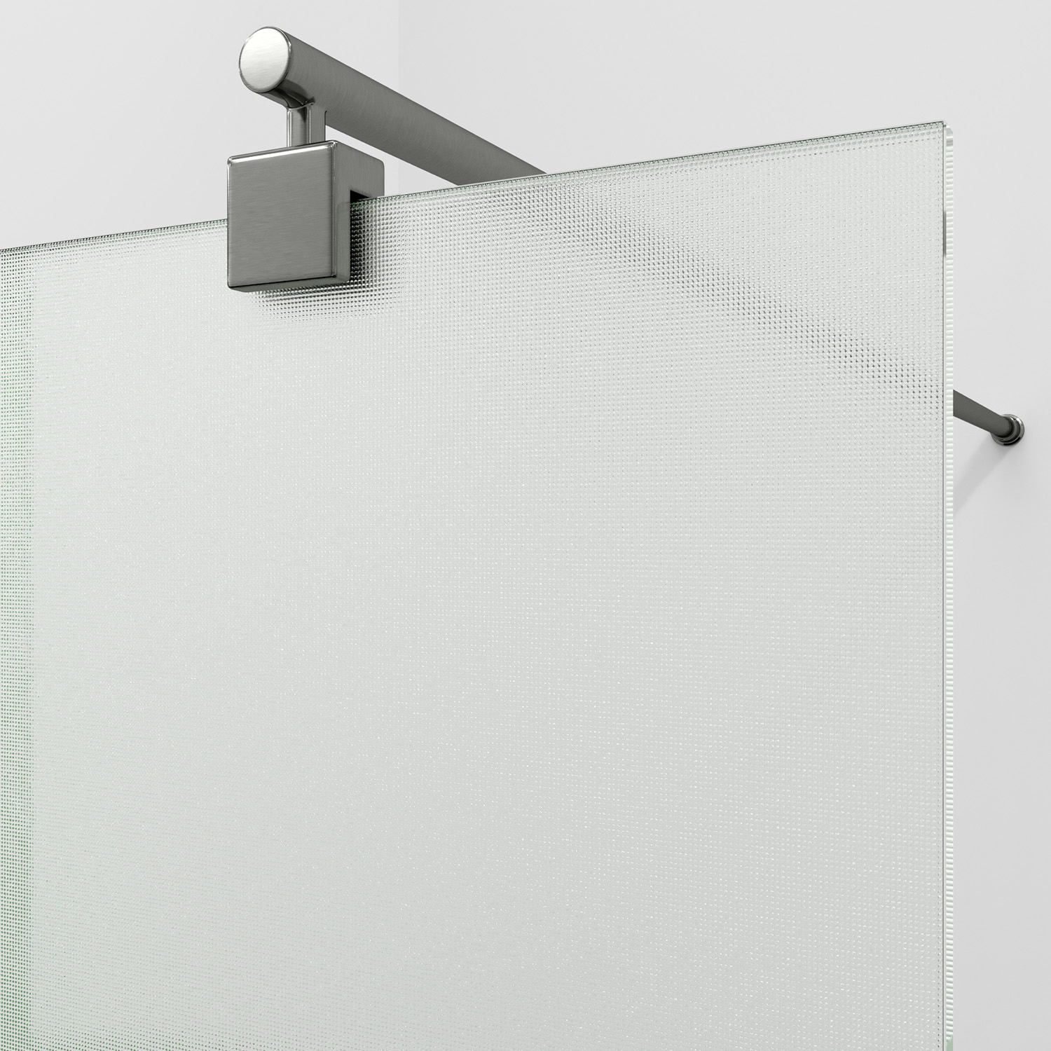 Душевая перегородка WasserKRAFT Rur 30W44GR-TXG, графит