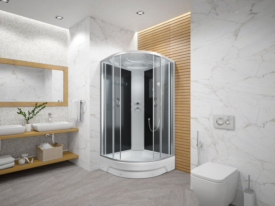 Душевая кабина Erlit Comfort ER351026-C2-RUS 100х100