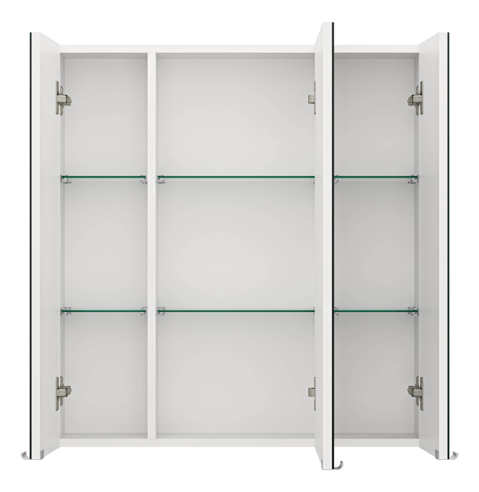 Зеркало-шкаф Misty Аура 75 белый