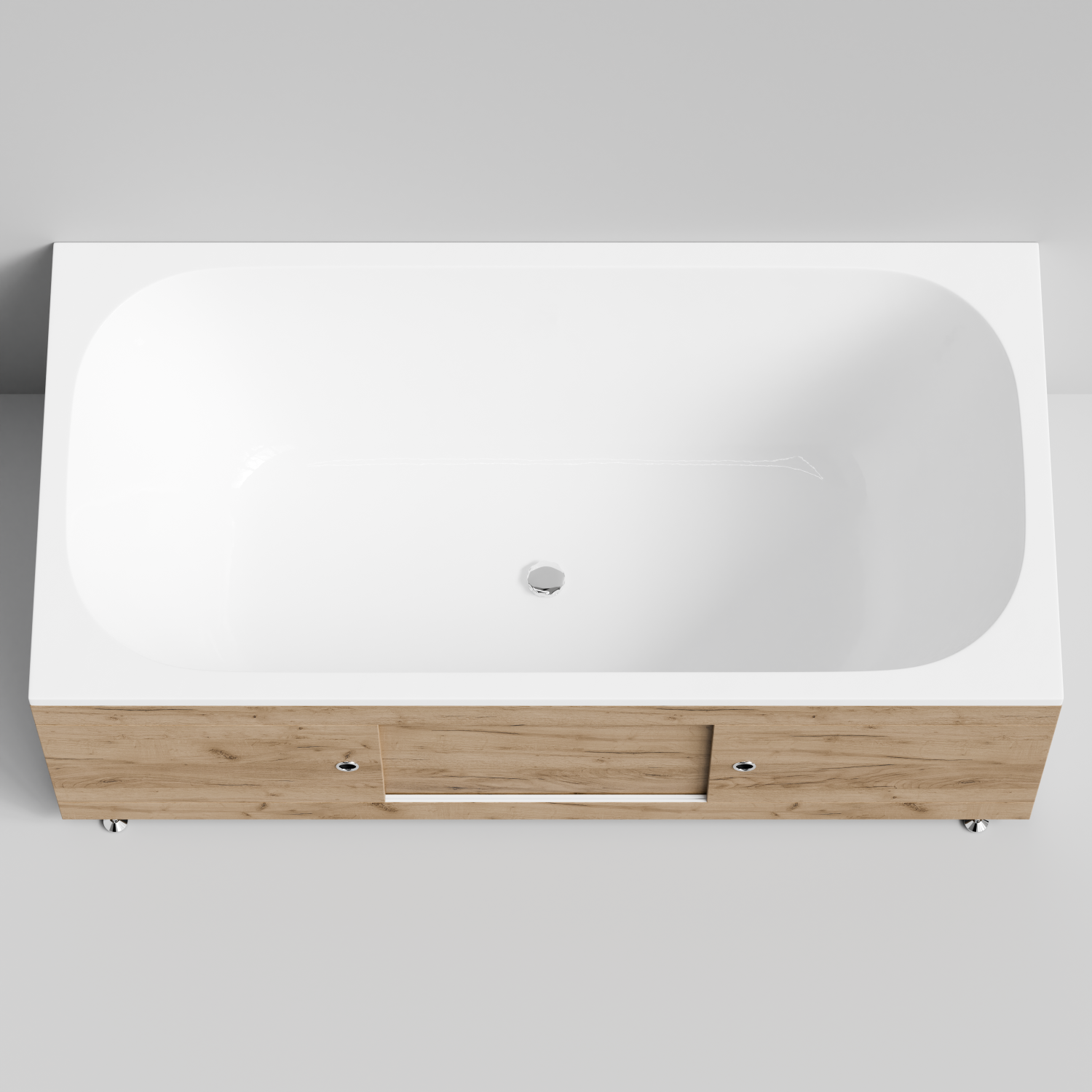 Экран под ванну Vod-ok Купе 170 раздвижной Дуб Тортуга