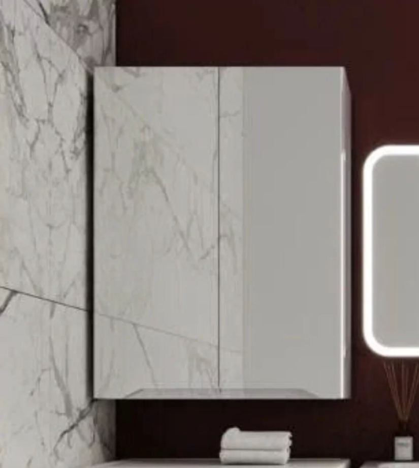 Шкаф навесной Style Line Марелла мини 60 белый