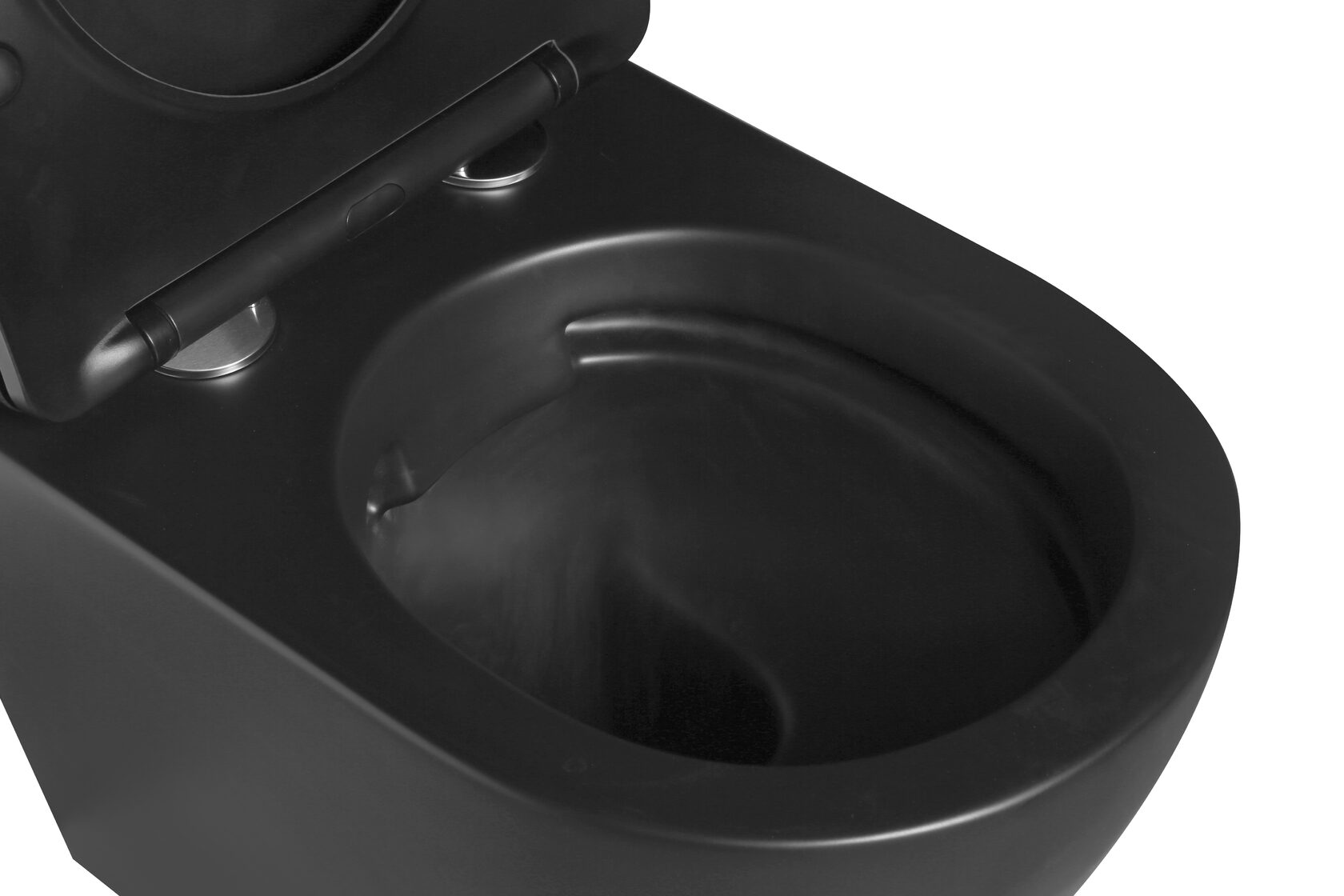 Унитаз SantiLine SL-5018MB подвесной, черный матовый