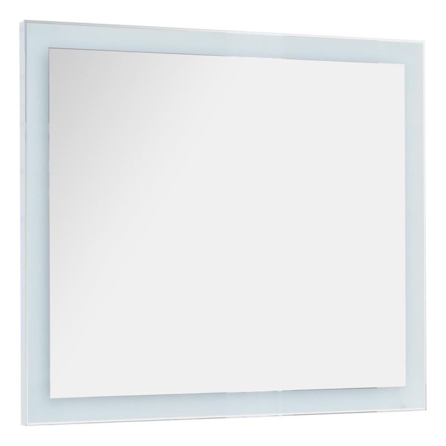 Зеркало Dreja Kvadro 100x85 см, белый