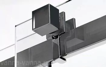 Душевая дверь WasserKraft Alme 15R05 120 в нишу, раздвижная, прозрачное стекло, хром от магазина Vanna-Vanna.ru!
