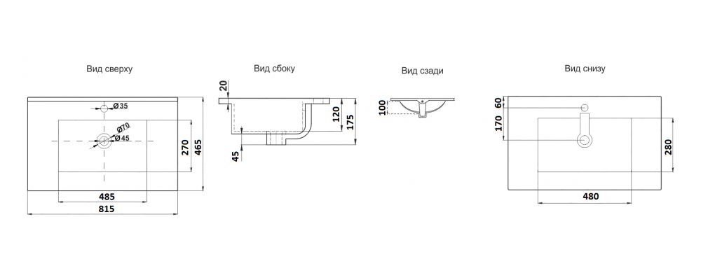 Тумба с раковиной Brevita Greenwood 80 подвесная, зеленый/дуб Галифакс
