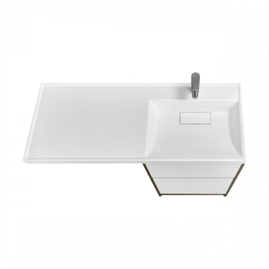 Тумба под раковину AQUATON Лондри 60, Дуб Кантри/белый