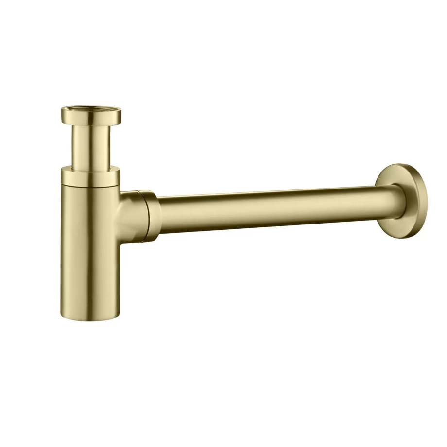 Сифон для раковины Timo 958/17L матовое золото