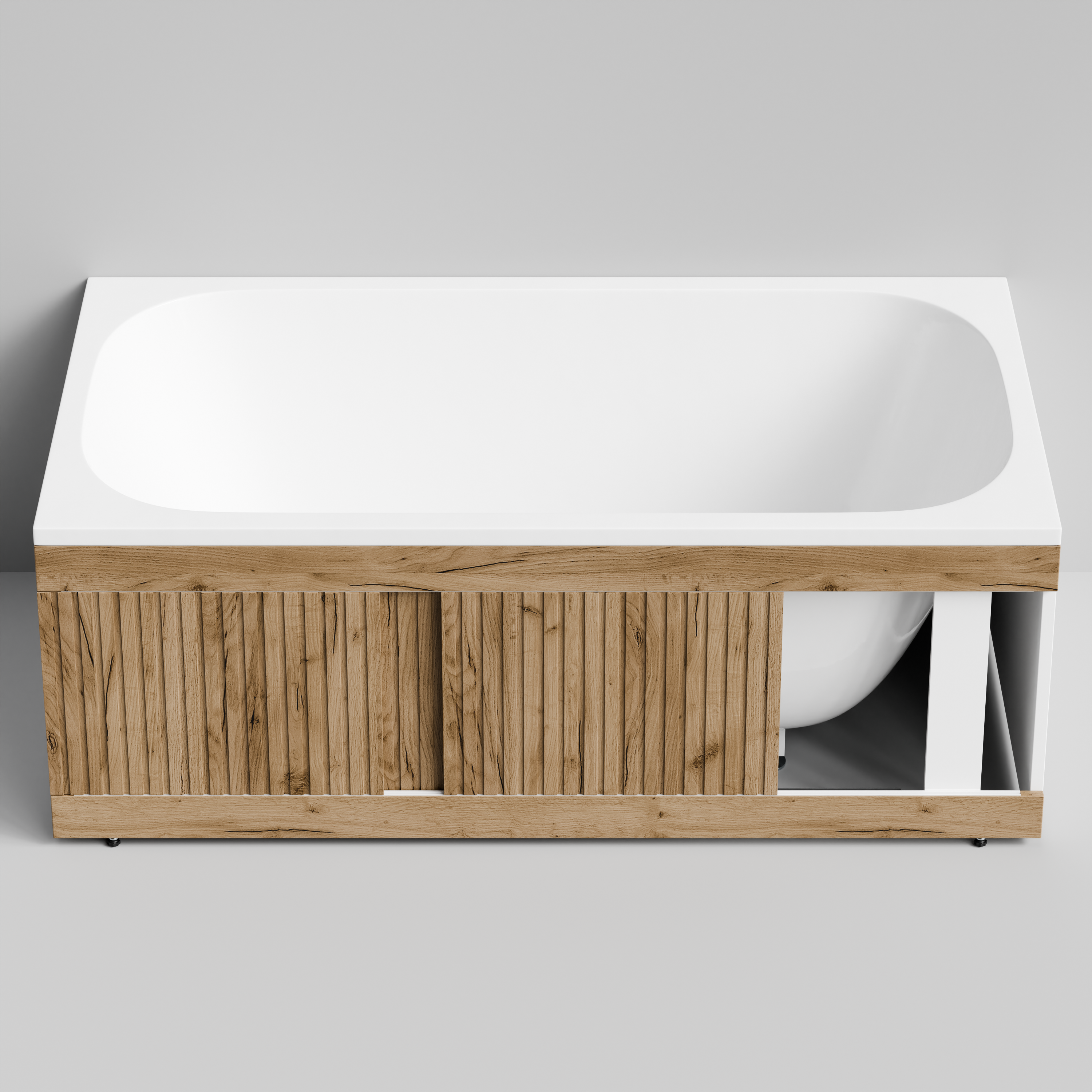 Экран под ванну Vod-ok Тач 150 раздвижной Дуб Тортуга