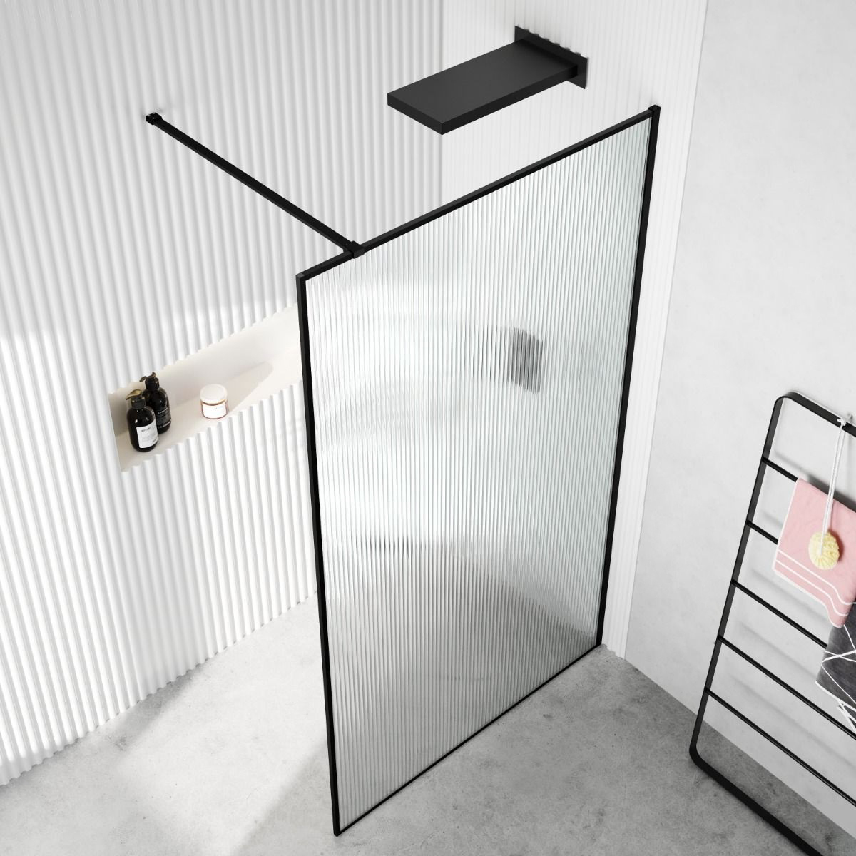 Душевая перегородка Ceruttispa STRIP T90 (90x190)