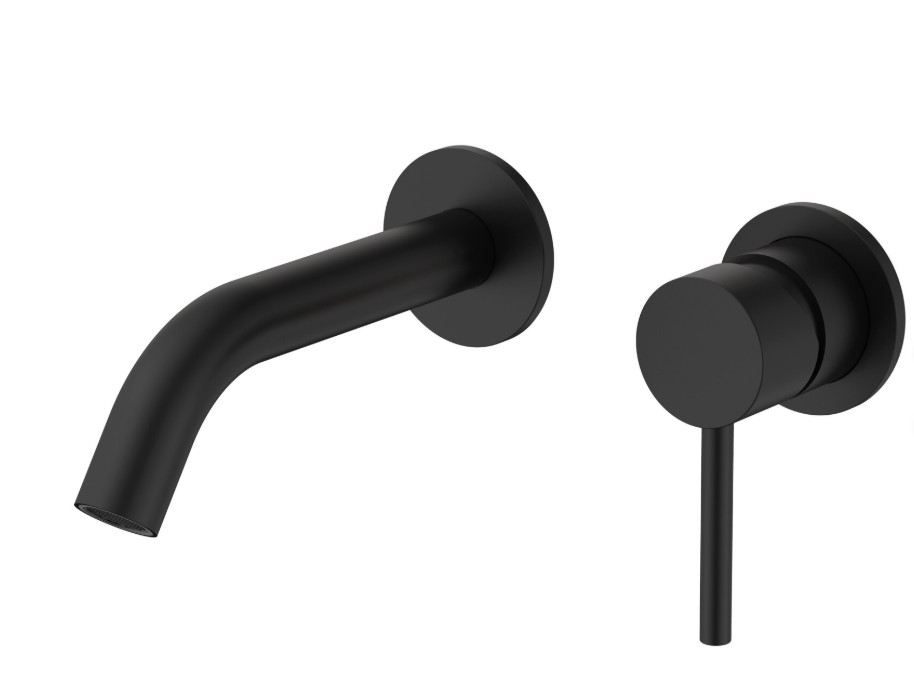 Смеситель для раковины SantiLine SL-9005MB черный матовый