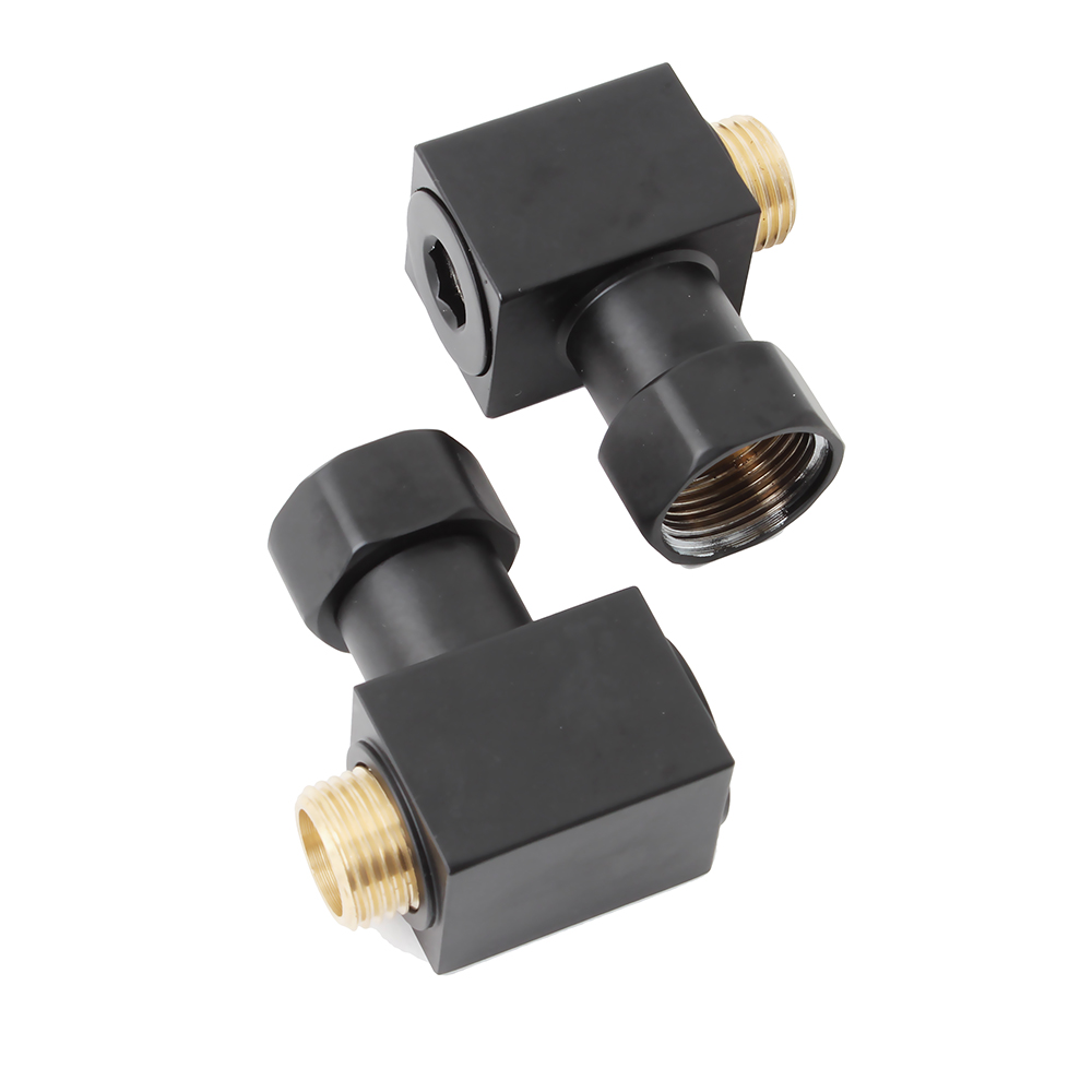 Полотенцесушитель водяной Domoterm Квадро Плюс П6 500x800 черный