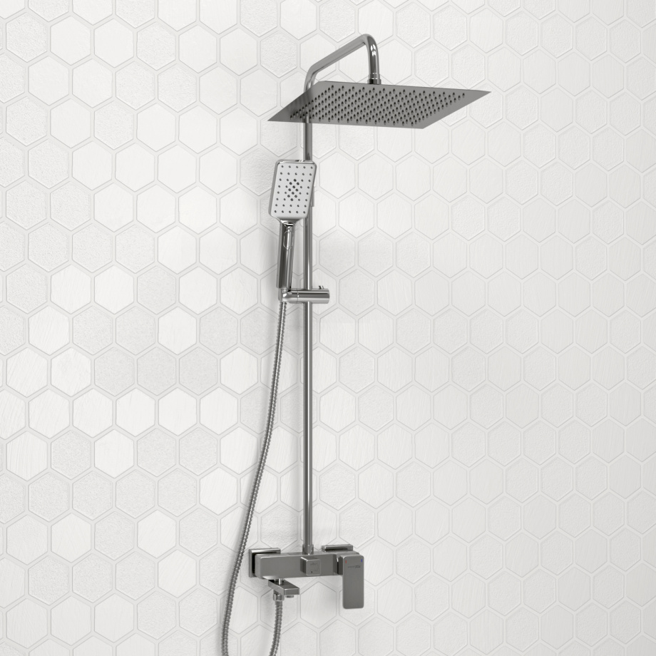 Душевая стойка WasserKraft A177.118.126.010.CH хром