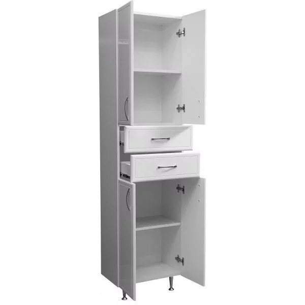 Пенал Stella Polar Концепт 48 напольный, белый