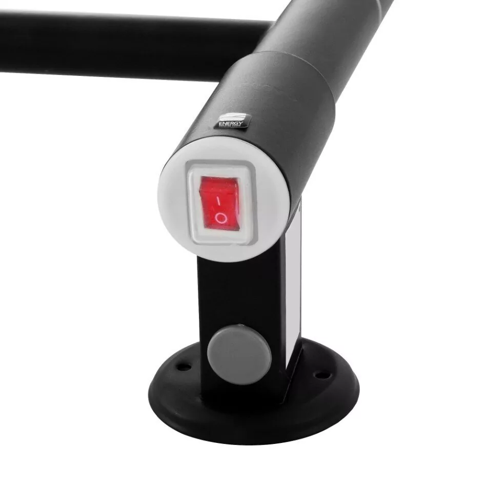 Полотенцесушитель электрический Energy Ergo2 P 1050x400 прямой, черный матовый