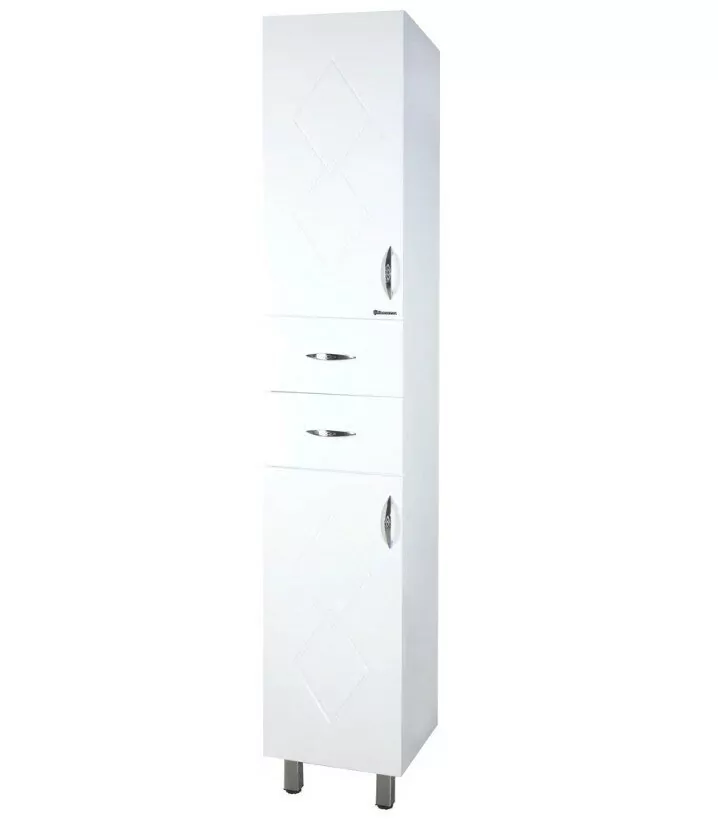 Пенал Bellezza Элеганс 35 L/R напольный, белый