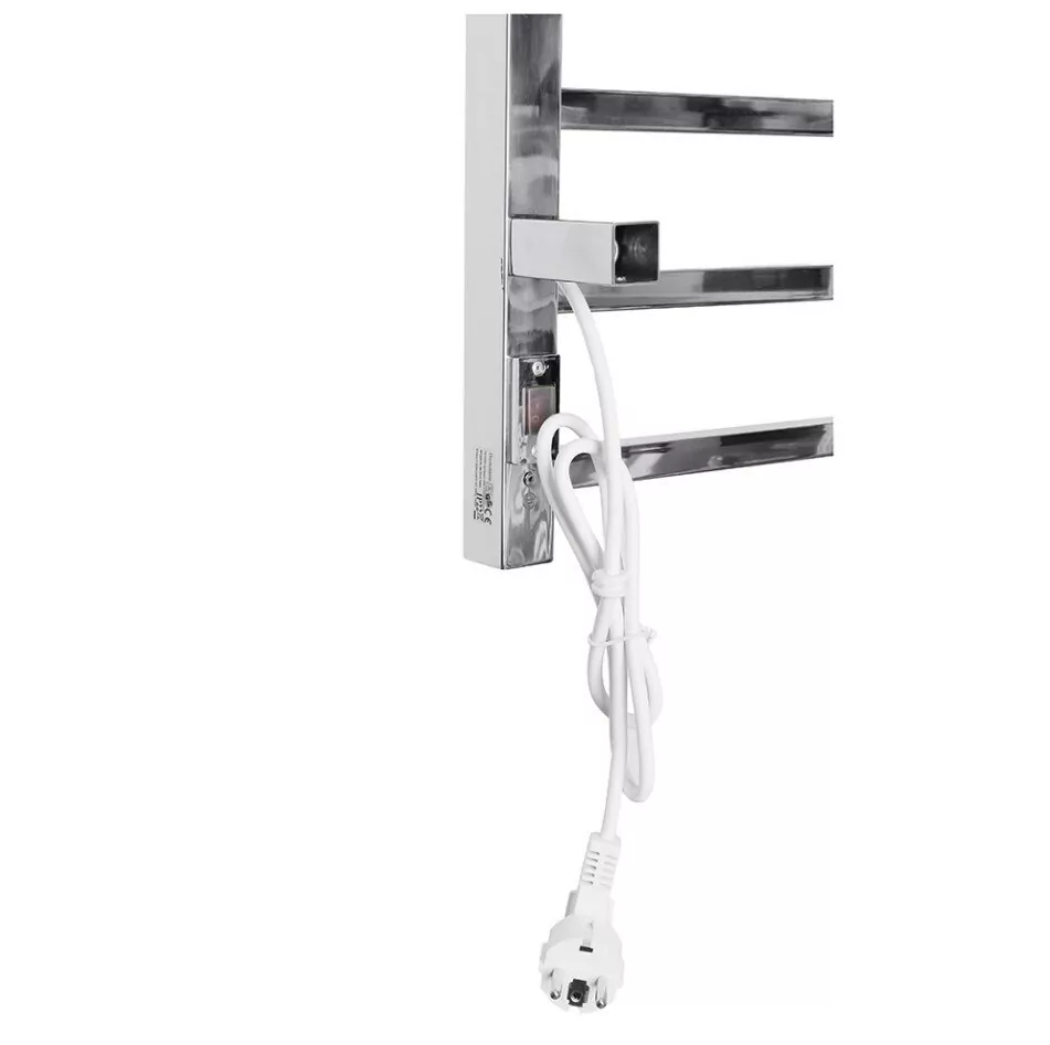 Полотенцесушитель электрический Квадро Domoterm 109-S П10 53х86 BOX R правый, хром