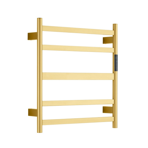 Полотенцесушитель электрический RAGLO R350.01.03 сенсорный с терморегулятором, сатин золотой