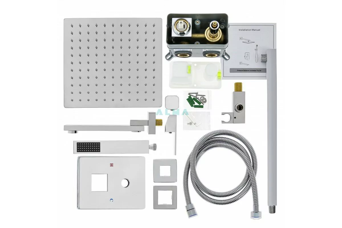 Душевой комплект ALMAes Elbe TVZ-0812 хром