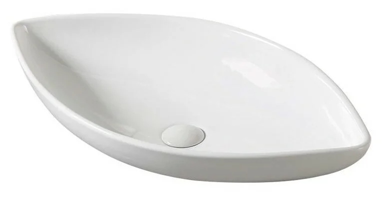 Раковина SantiLine SL-1078 накладная, белая