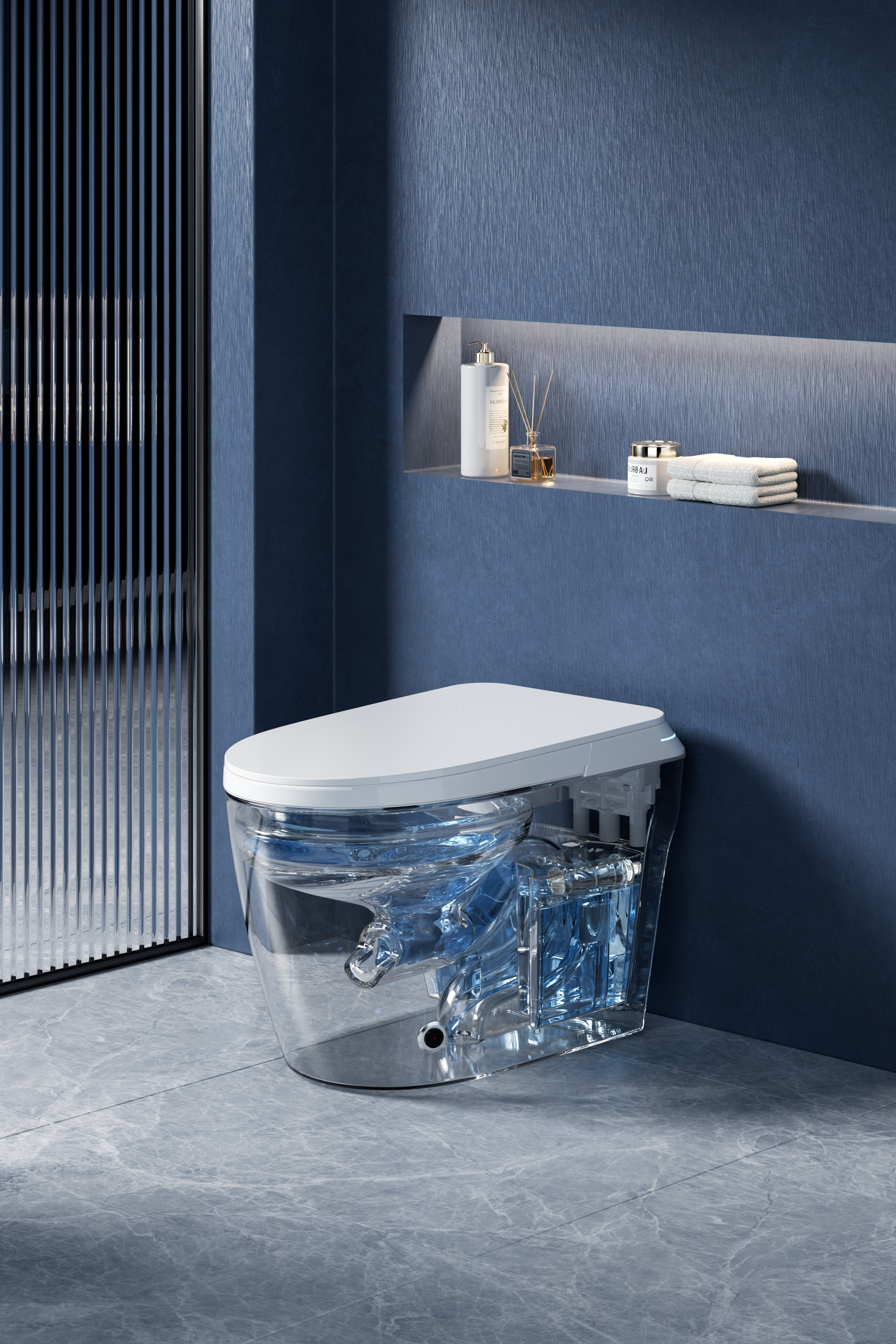 Унитаз Cerutti Spa MIRELLA Smart CT10615 напольный, белый