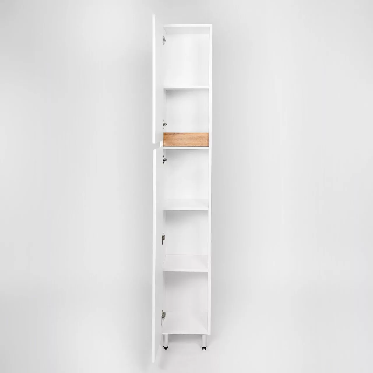 Пенал напольный Viant Мальта 30 L/R белый/дуб вотан