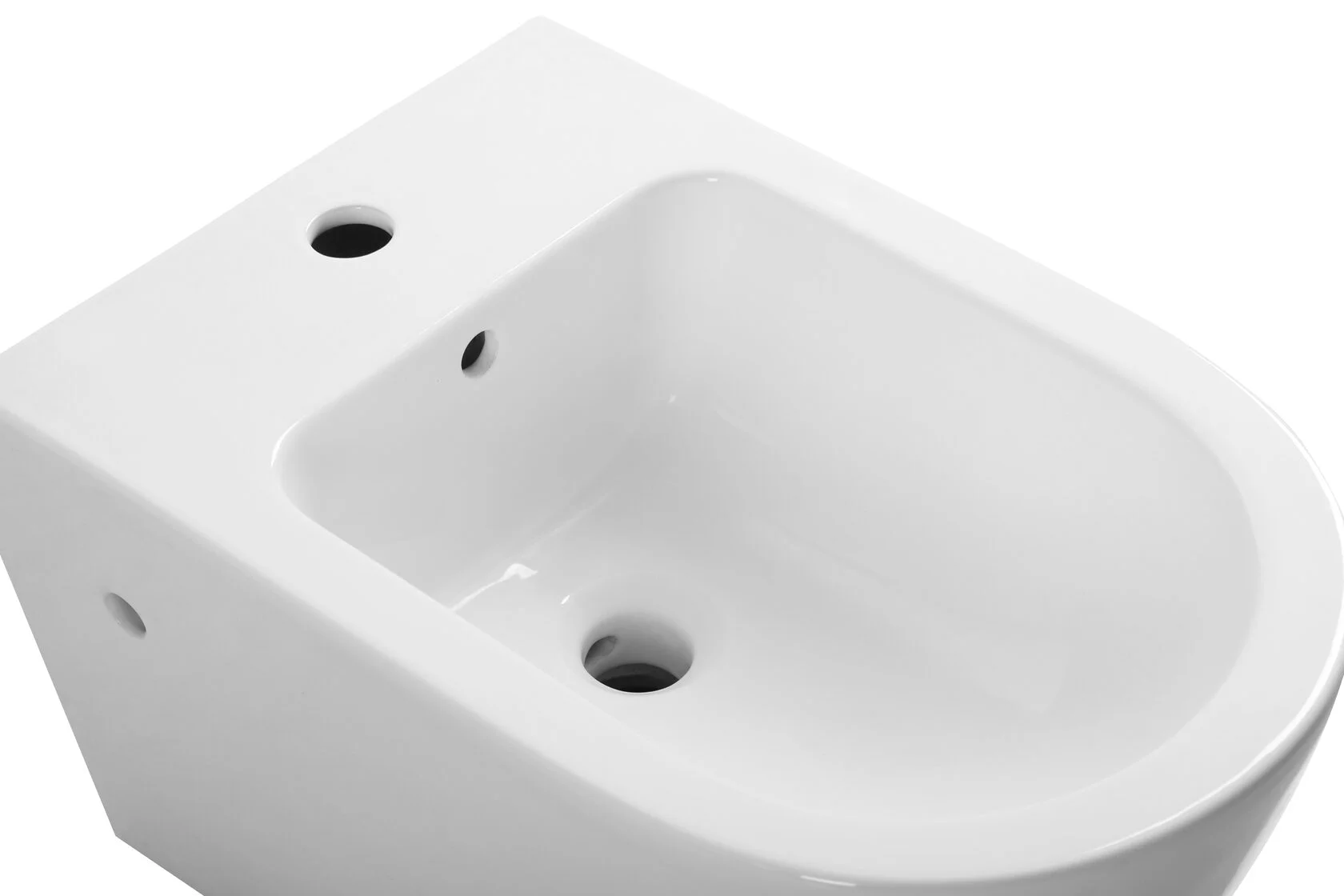 Унитаз - биде подвесное SantiLine SL-5058 белый