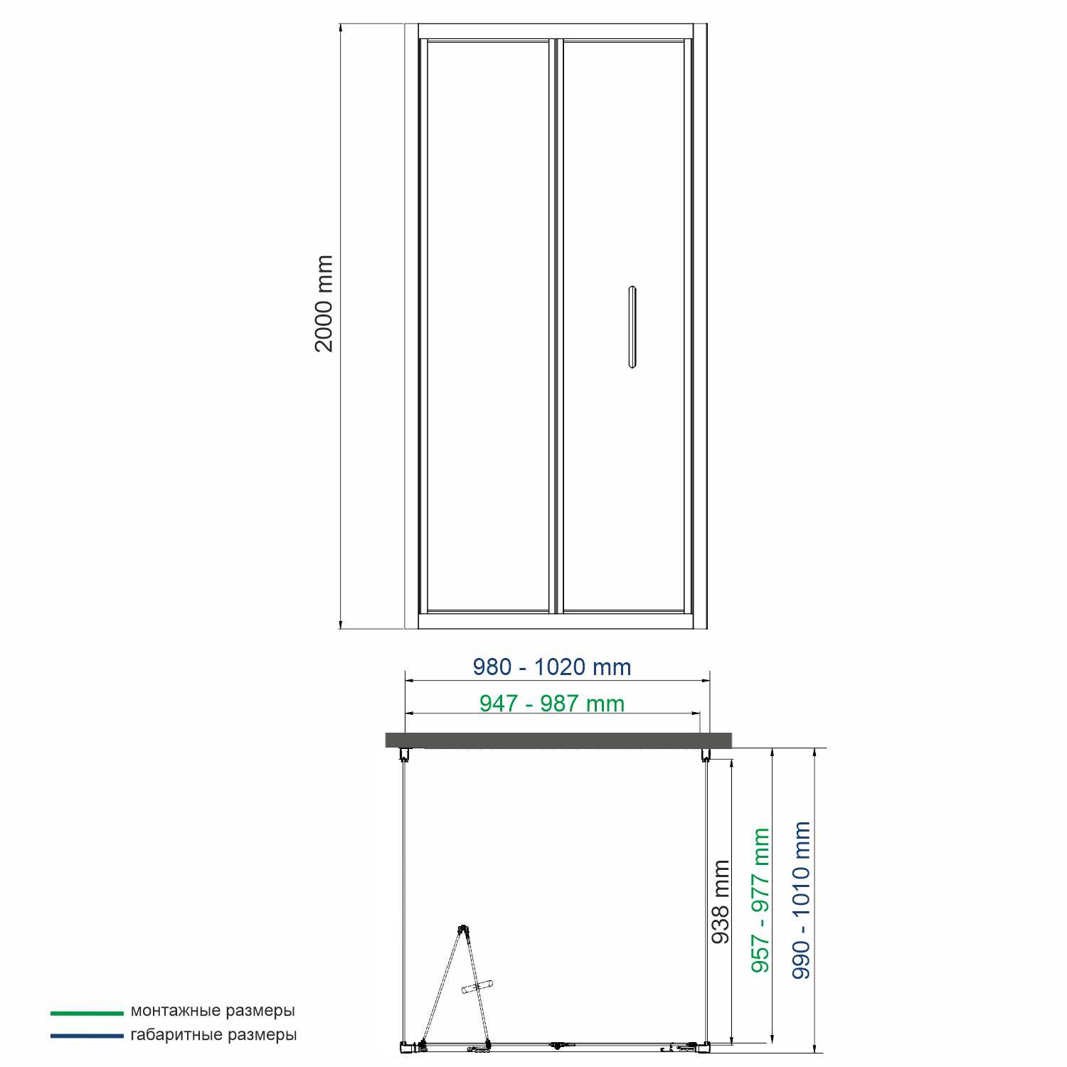 Душевой уголок WasserKraft Weser 78F42 100х100 квадратный, без поддона, прозрачное стекло, серебристый