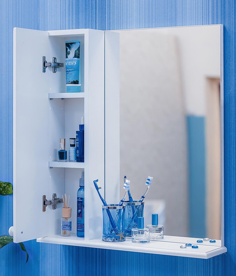 Зеркало с шкафчиком Sanflor Карина 60 L