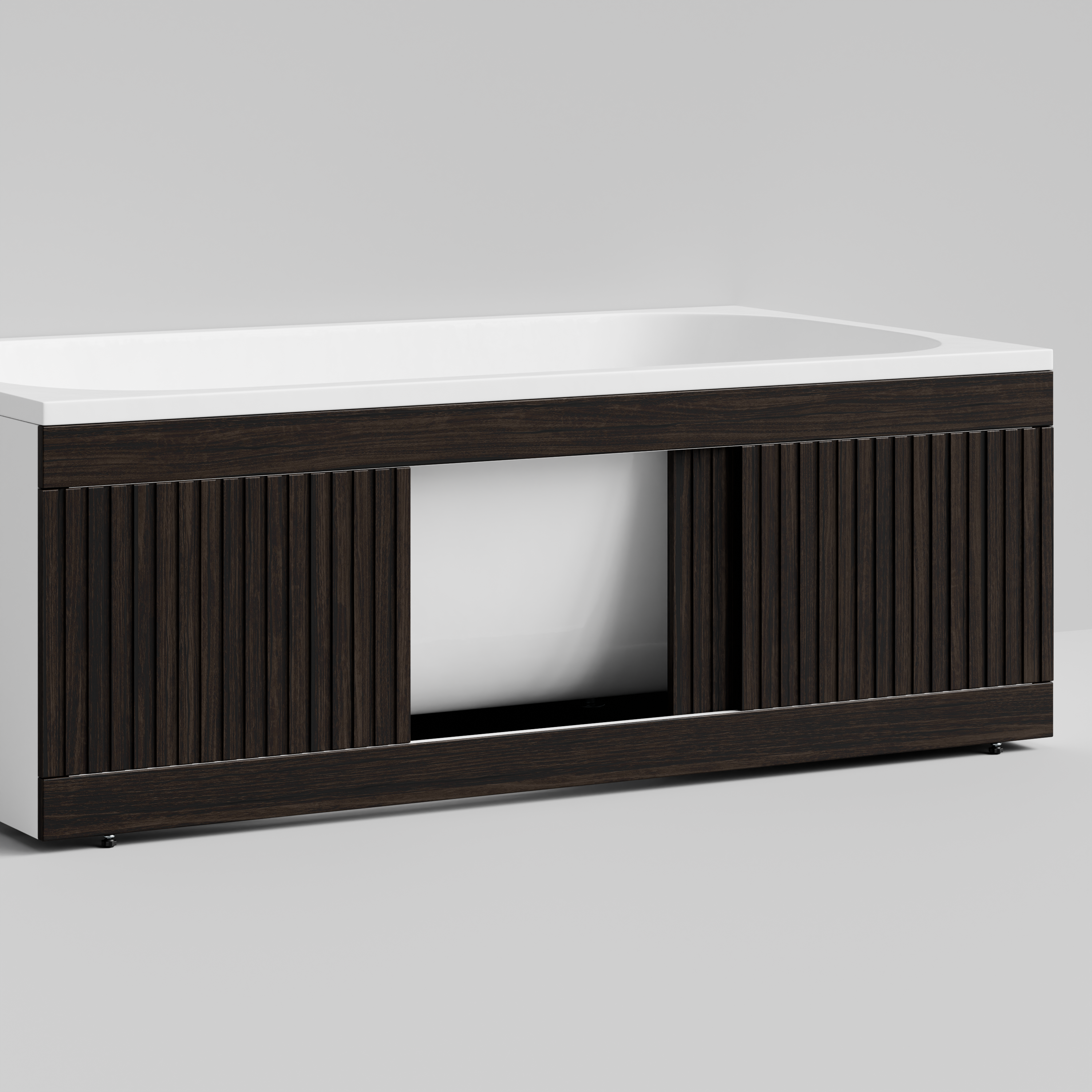 Экран под ванну Vod-ok Тач 150 раздвижной венге + 15 цветов