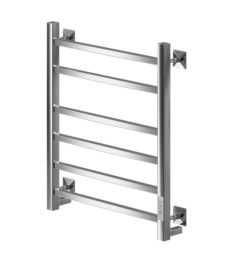 Полотенцесушитель электрический Veconi Barro-B B6050CH-B 500х600, хром