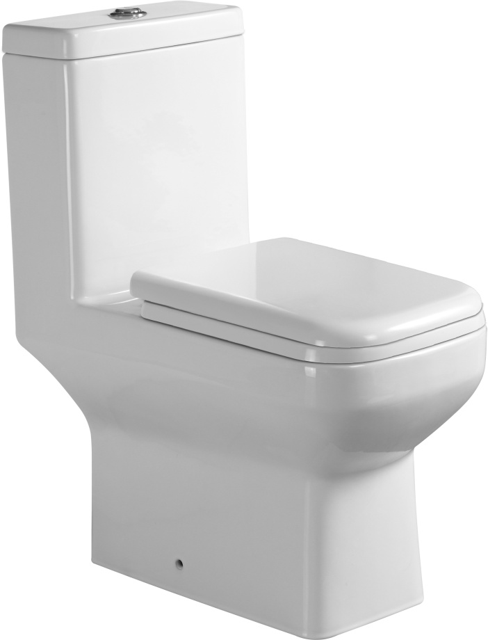 Унитаз моноблок напольный Stella Polar Теруэль KN6130000, белый