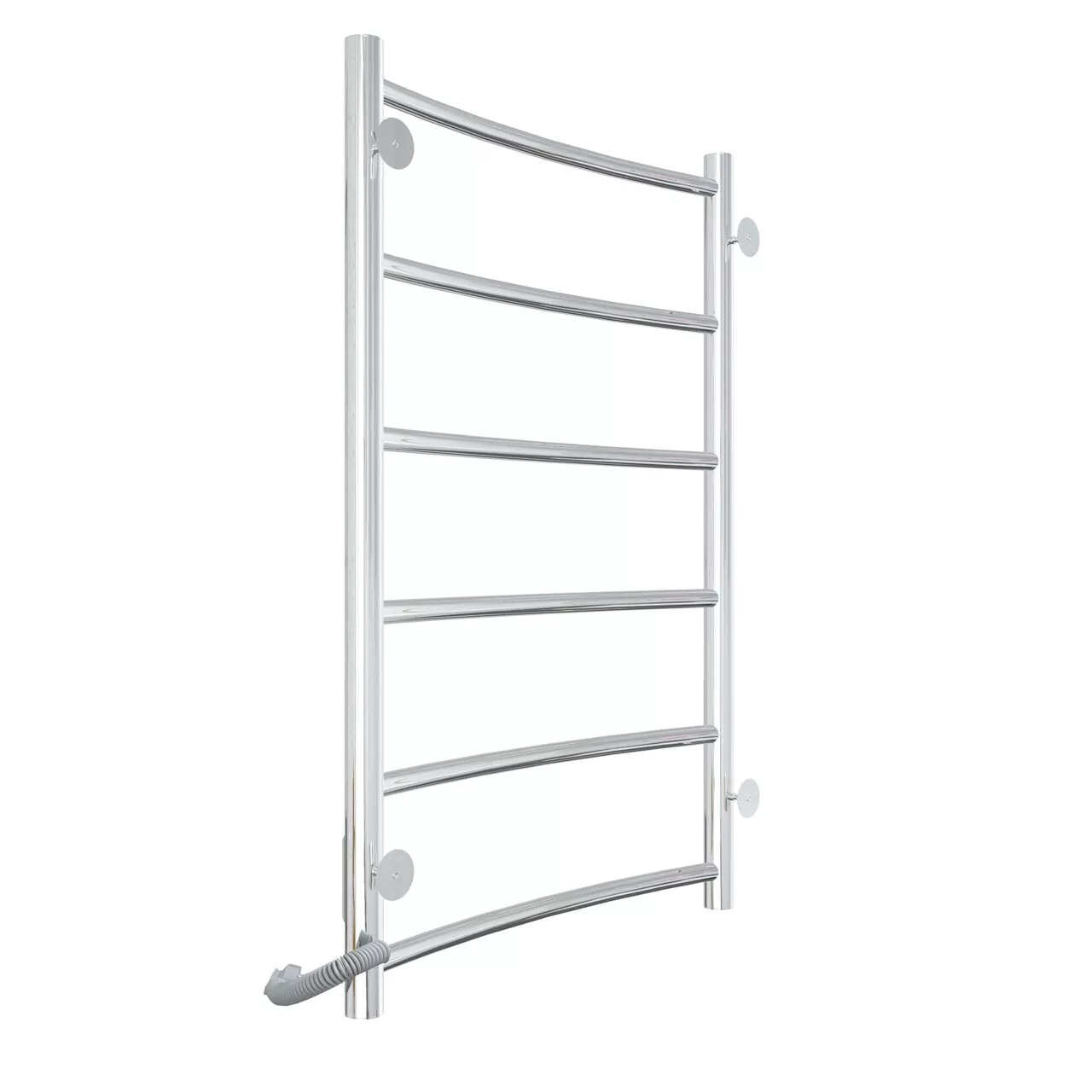 Полотенцесушитель электрический Laris Классик П6 500х800 с терморегулятором, правый, хром