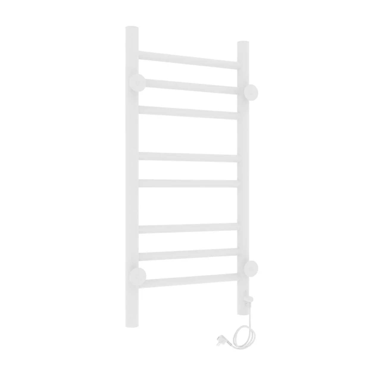 Полотенцесушитель электрический Laris Лаванда ЧК П8 300х700 левый, белый матовый