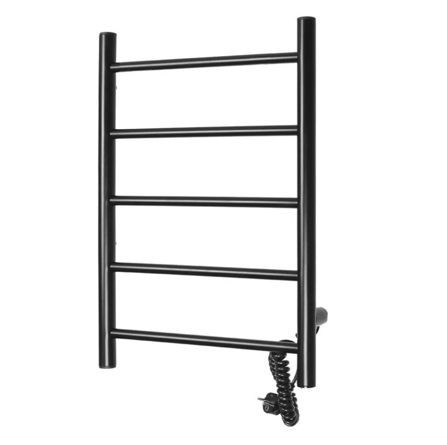 Полотенцесушитель электрический Domoterm Аврора DMT 109-5 50х71 EK R правый, черный матовый