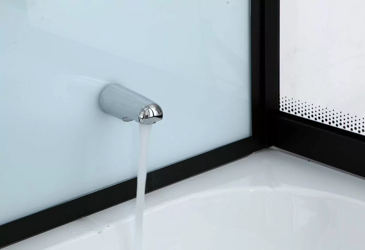 Душевая кабина Timo Standart Т-6670 Black 170x88