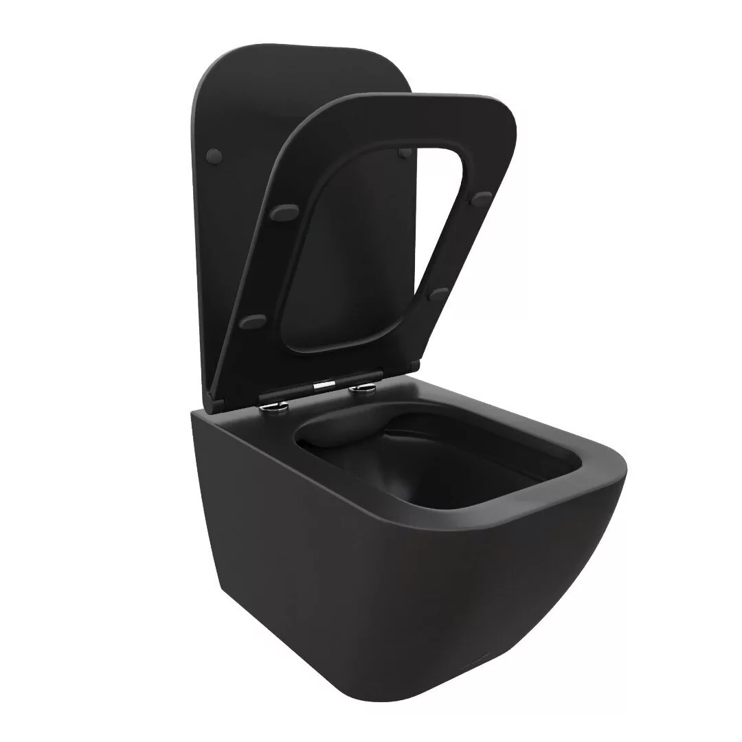 Унитаз Ceruttispa Mimi Aria MB CT8920 подвесной, черный матовый