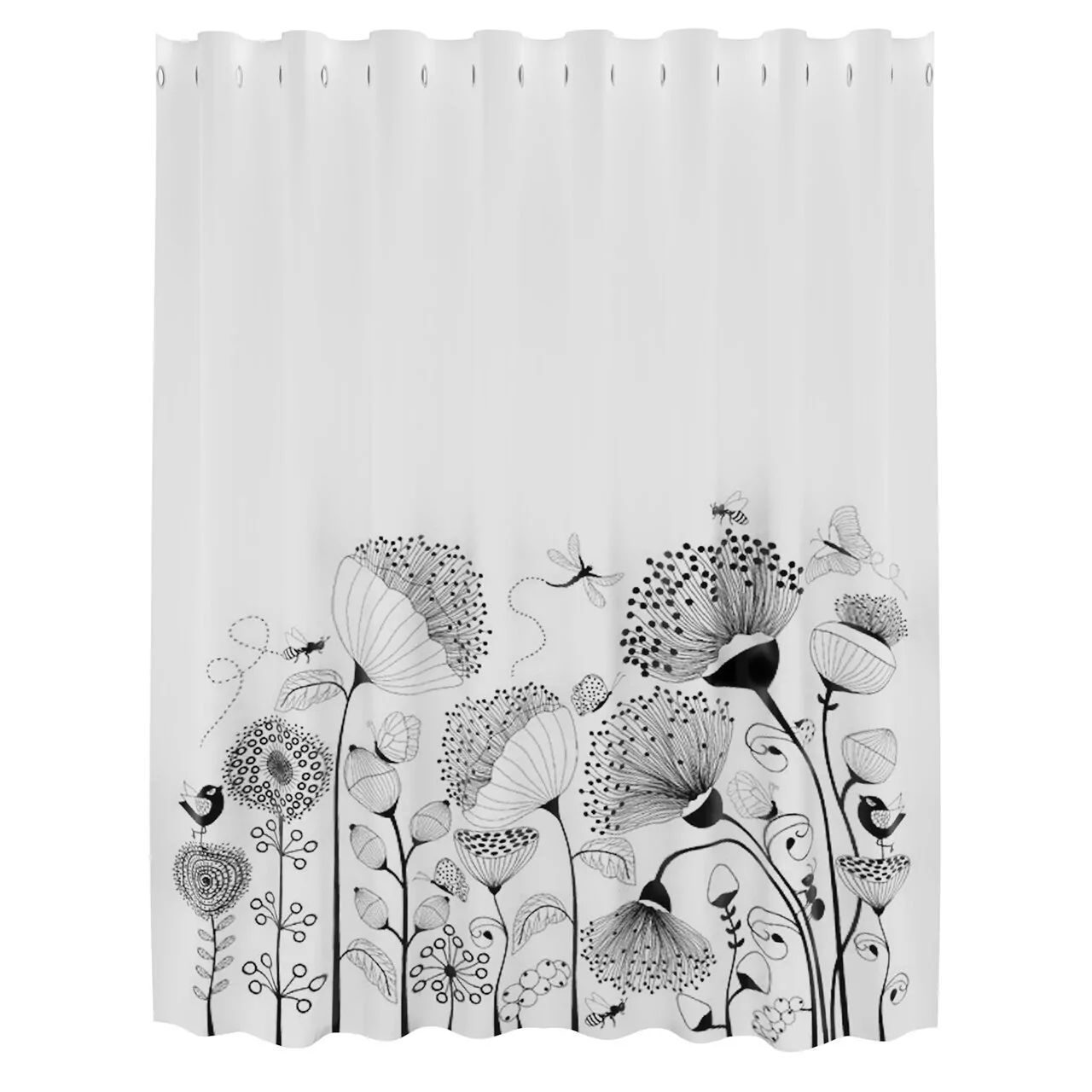 Тканевая шторка WasserKraft Dill SC-39102