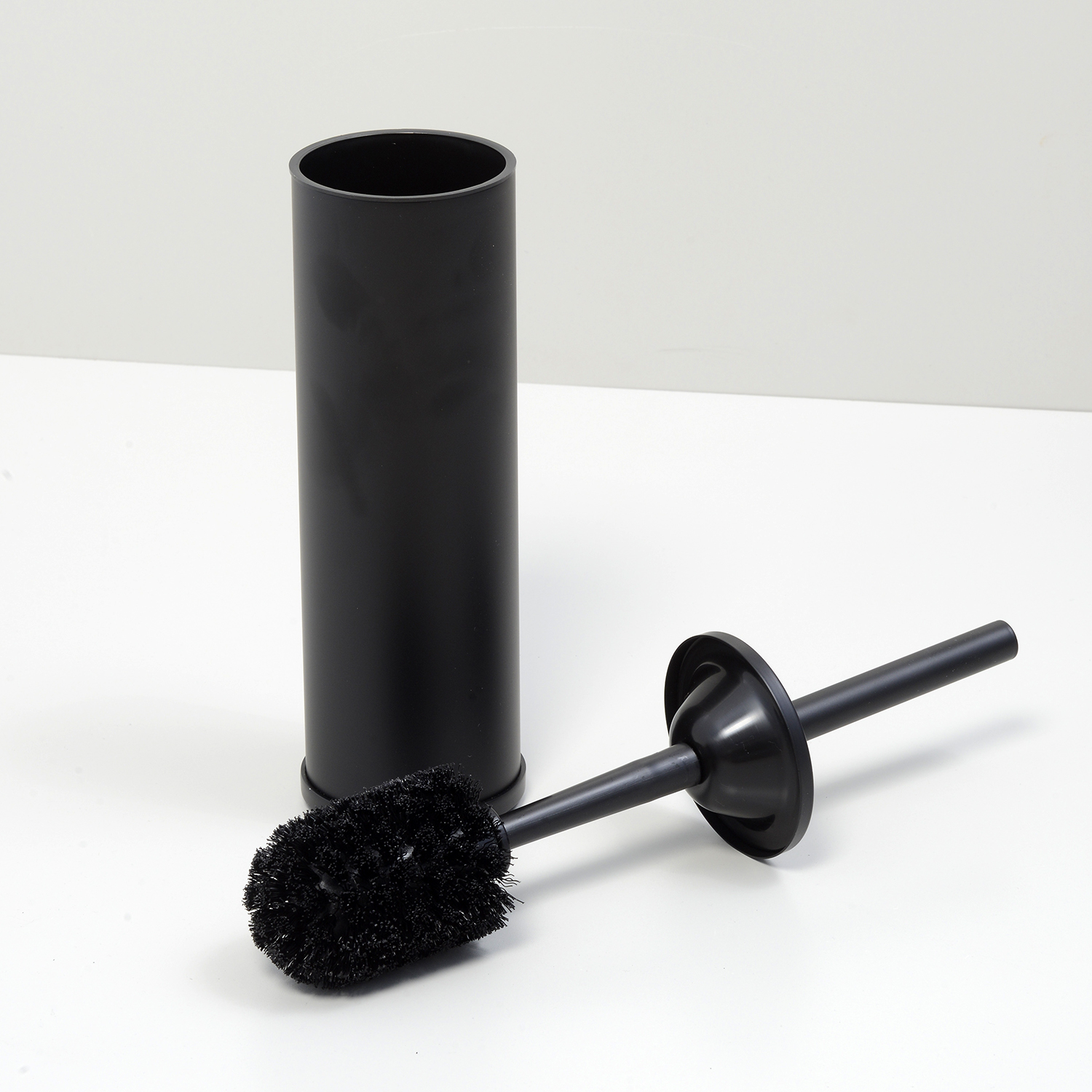 Ершик для унитаза WasserKRAFT K-1127 черный Soft-touch