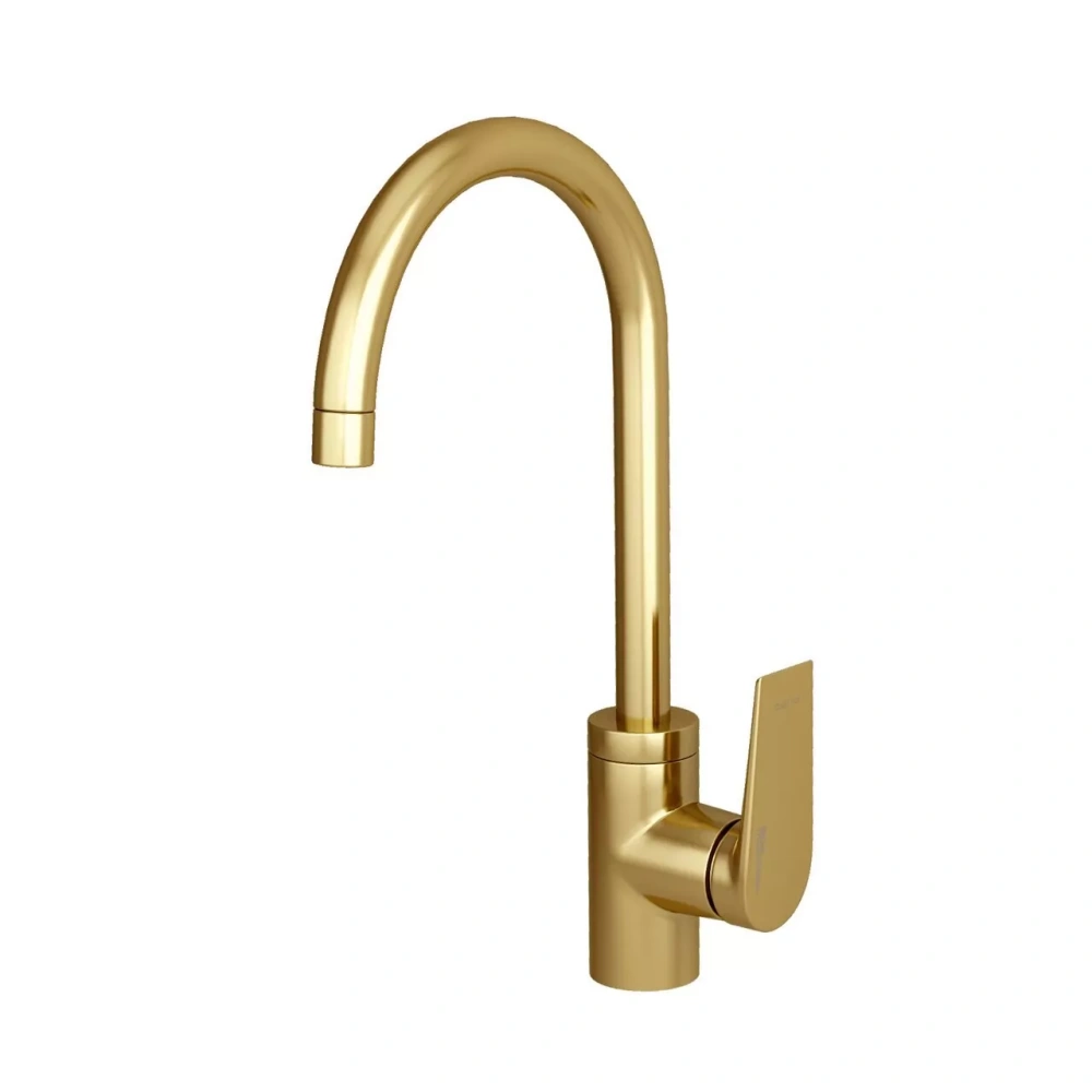 Смеситель для кухни WasserKraft Aisch 5507 матовое золото от магазина Vanna-Vanna.ru!