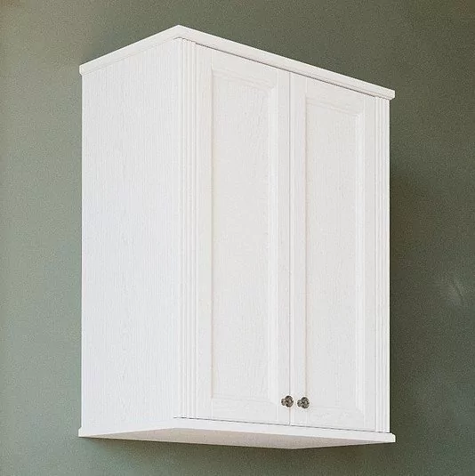 Шкаф навесной ValenHouse Лиора 65 белый, хром